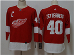 Detroit Red Wings #40 Henrik Zetterberg Youth Red Jersey