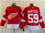 Detroit Red Wings #59 Tyler Bertuzzi Red Jersey