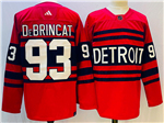 Detroit Red Wings #93 Alex DeBrincat Red Reverse Retro 2.0 Jersey
