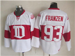Detroit Red Wings #93 Johan Franzen CCM Vintage White Jersey