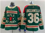 Minnesota Wild #36 Mats Zuccarello Green 2022 Winter Classic Jersey