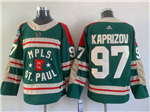 Minnesota Wild #97 Kirill Kaprizov Green 2022 Winter Classic Jersey