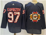 Minnesota Wild #97 Kirill Kaprizov Navy Native American Heritage Day Jersey