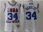 2003 NBA All-Star Game Eastern Conference #34 Charles Barkley White Hardwood Classic Jersey
