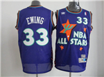 1995 NBA All-Star Game Eastern Conference #33 Patrick Ewing Purple Hardwood Classic Jersey
