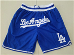 Los Angeles Dodgers Just Don "Los Angeles" Royal Baseball Shorts