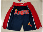 Los Angeles Angels Just Don "Angels" Navy Baseball Shorts