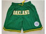 Oakland Athletics Just Don "Oakland" Green Baseball Shorts