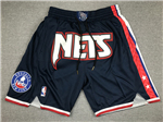 Brooklyn Nets Just Don "Nets" Navy City Edition Basketball Shorts