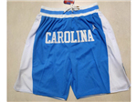 North Carolina Tar Heels "Carolina" Just Don Light Blue Basketball Shorts