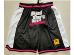 Grand Theft Auto Black Basketball Shorts