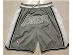 Los Angeles Lakers Just Don "Lakers" Gray Basketball Shorts