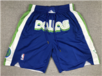 Dallas Mavericks "Dallas" Blue City Edition Basketball Shorts