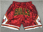 Chicago Bulls Year Of the Tiger "Bulls" Red Basketball Shorts