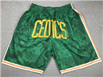 Boston Celtics Year Of the Tiger "Celtics" Green Basketball Shorts