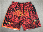Miami Heat Year Of the Tiger "Heat" Red Basketball Shorts