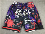 Toronto Raptors Year Of the Rabbit "Raptors" Purple Basketball Shorts