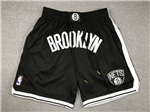Brooklyn Nets "Brooklyn" Black Basketball Shorts