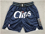 Los Angeles Clippers "Clips" Navy City Edition Basketball Shorts