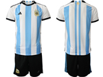 Argentina 2022/23 Home Blue/White Soccer Jersey