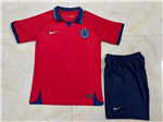 England 2022/23 Away Red Soccer Jersey