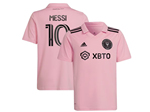 Inter Miami CF 2023/24 Home Pink Soccer Jersey with #10 Messi Printing