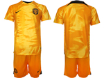 Netherlands 2022/23 Home Orange Soccer Jersey