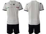 Italy 2021/22 Away White Soccer Jersey