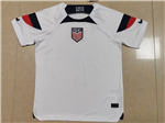 USA 2022/23 Home White Soccer Team Jersey
