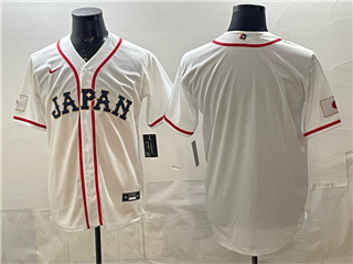 Japan Baseball White 2026 World Baseball Classic Team Jersey
