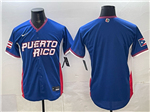 Puerto Rico Blue 2026 World Baseball Classic Team Jersey