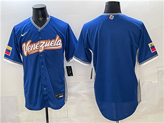 Venezuela Baseball Blue 2026 World Baseball Classic Team Jersey