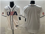 USA Baseball White 2026 World Baseball Classic Team Jersey