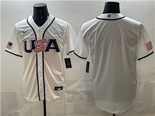 USA Baseball White 2026 World Baseball Classic Team Jersey