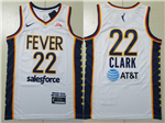 Indiana Fever #22 Caitlin Clark White Heroine Edition WNBA Basketball Jersey