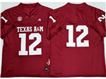 Texas A&M Aggies 12th Man Maroon College Football F.U.S.E. Limited Jersey