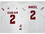 Texas A&M Aggies #2 Johnny Manziel White College Football F.U.S.E. Limited Jersey