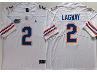 Florida Gators #2 DJ Lagway White College Football Jersey