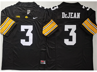Iowa Hawkeyes #3 Cooper DeJean Black College Football F.U.S.E. Limited Jersey