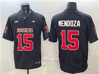 Indiana Hoosiers #15 Fernando Mendoza Black College Football F.U.S.E. Limited Jersey
