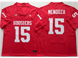 Indiana Hoosiers #15 Fernando Mendoza Red College Football F.U.S.E. Limited Jersey