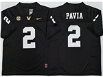 Vanderbilt Commodores #2 Diego Pavia Black College Football F.U.S.E. Limited Jersey