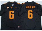 Tennessee Volunteers #6 Joey Aguilar Black College Football F.U.S.E. Limited Jersey