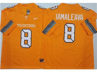 Tennessee Volunteers #8 Nico Iamaleava Orange College Football F.U.S.E. Limited Jersey