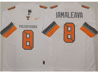 Tennessee Volunteers #8 Nico Iamaleava White College Football F.U.S.E. Limited Jersey