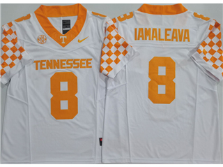 Tennessee Volunteers #8 Nico Iamaleava White College Football F.U.S.E. Limited Jersey