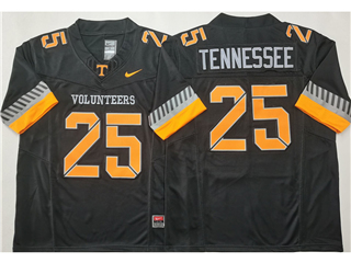 Tennessee Volunteers 2025 Black College Football F.U.S.E. Limited Team Jersey