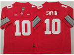 Ohio State Buckeyes #10 Julian Sayin Red College Football F.U.S.E. Limited Jersey