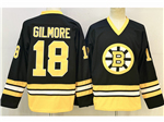 Boston Happy Gilmore #18 Adam Sandler 1996 Movie Ice Hockey Jersey