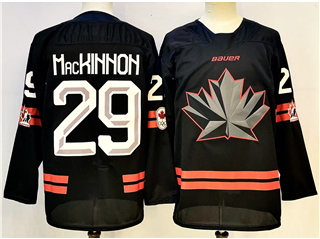 2026 Winter Olympics Team Canada #29 Nathan MacKinnon Black Hockey Jersey